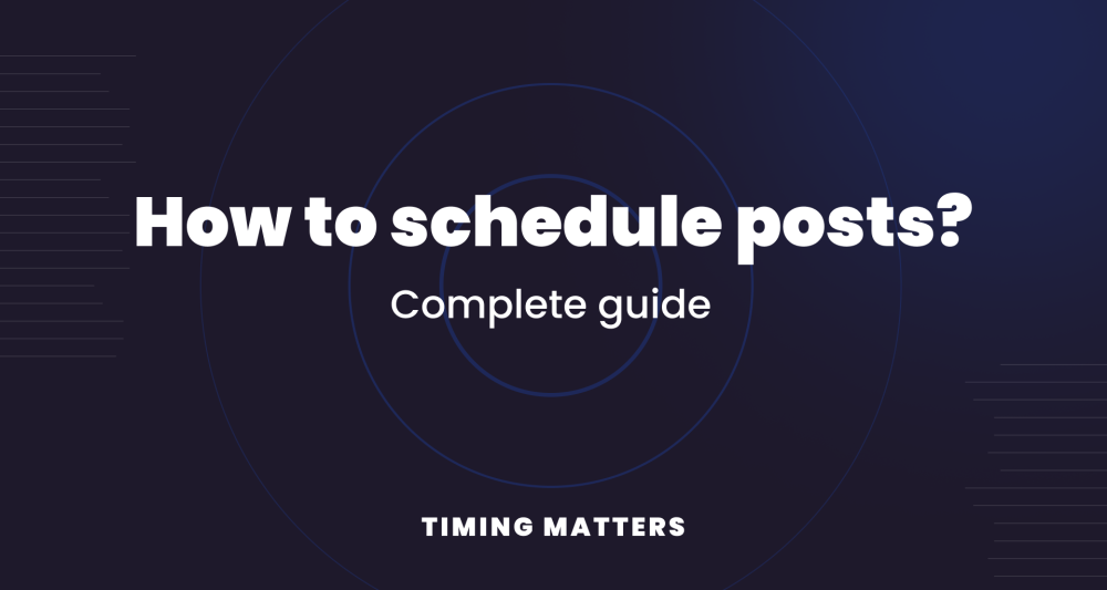 How to Schedule X (Twitter) Posts?